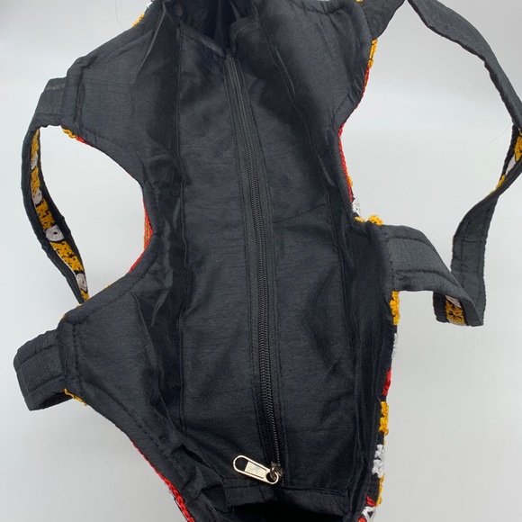 Elephant Tote Embroidered Mirror Shoulder Bag - Picture 5 of 8